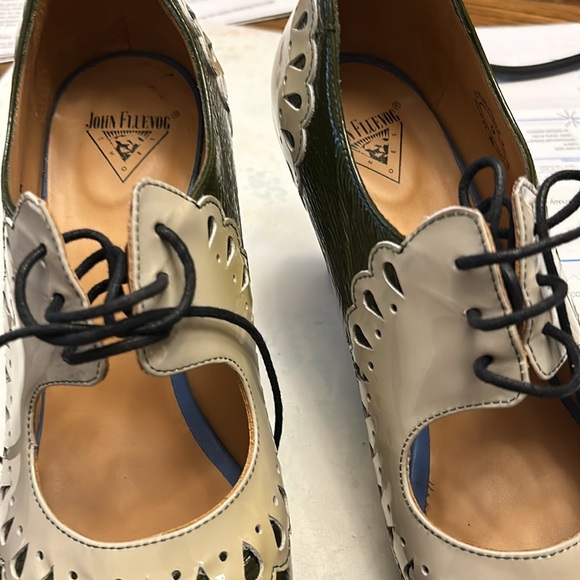 John Fluevog Lottie Deno lace up shoes size 9 slim fit - Picture 9 of 9